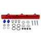 D-Motoring - Fuel Rail Kit - Fits 10.5mm-11mm Top Feed Injectors - Aluminum - Honda / Acura - 4
