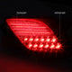 D-Motoring - Bumper Lights - LED - Red Lens - Plug-n-Play - Pair - 13-16 Mazda CX5 - 2