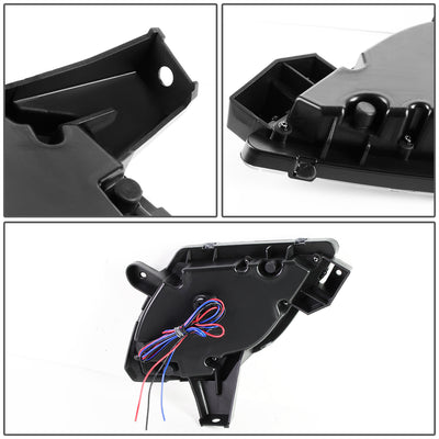 D-Motoring - Bumper Lights - LED - Red Lens - Plug-n-Play - Pair - 13-16 Mazda CX5 - 4
