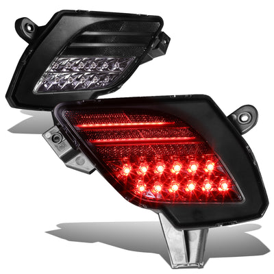 D-Motoring - Bumper Lights - LED - Smoked Lens - Plug-n-Play - Pair - 13-16 Mazda CX5 - 1