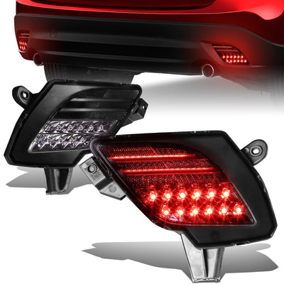 LED Bumper Tail Lights (Smoked) <br>13-16 Mazda CX-5