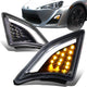 Black Housing LED Turn Signal Lights<br>13-16 Scion FRS