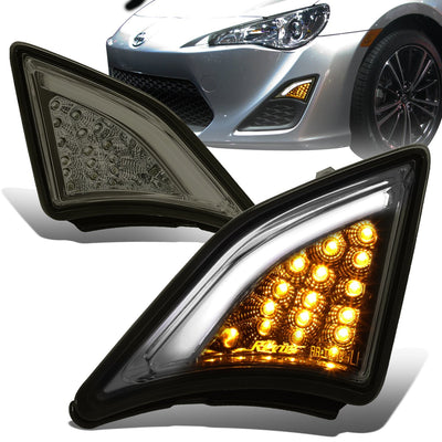 Smoked Lens LED Turn Signal Lights<br>13-16 Scion FRS