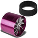 D-Motoring - Turbonator - 2.55 in. (Diameter) x 2 in. (Length) - Fits 2.5 in. to 2.9 in. Air Intake Hose - Aluminum - 6