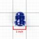 AN4 Thread Weld-On Male Fitting Bung Adapter - Aluminum