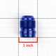AN4 Thread Weld-On Male Fitting Bung Adapter - Aluminum