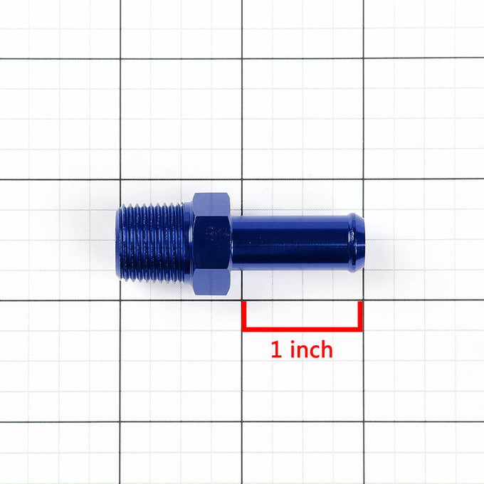 D-Motoring - Fitting Adapter - Straight [Dimension: 4AN-16AN] - 8