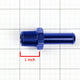 1/2 in. NPT MALE Straight to 5/8 in. Nipple Hose Barb Fitting Adapter - Aluminum