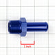 D-Motoring - Fitting Adapter - Straight [Dimension: 4AN-16AN] - 7