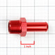 1/2 in. NPT MALE Straight to 5/8 in. Nipple Hose Barb Fitting Adapter - Aluminum