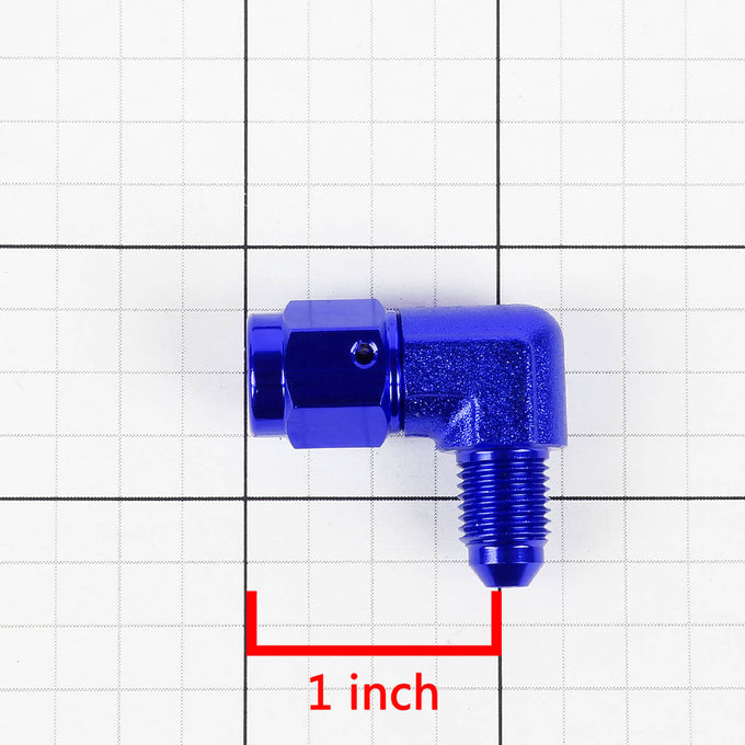 D-Motoring - Fitting Adapter - 90 Degree [Dimension: 3AN-12AN] - 10