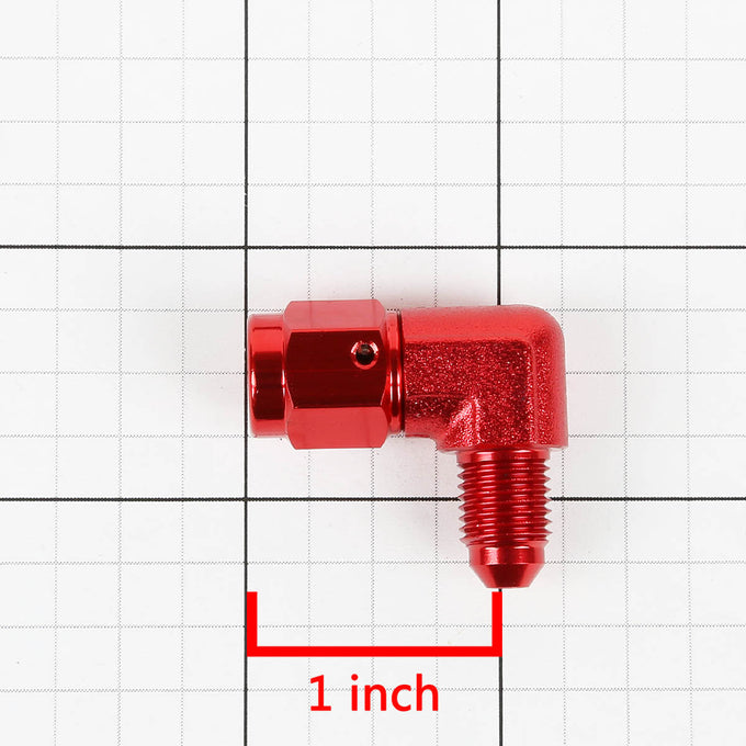 D-Motoring - Fitting Adapter - 90 Degree [Dimension: 3AN-12AN] - 4