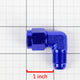 D-Motoring - Fitting Adapter - 90 Degree [Dimension: 3AN-12AN] - 12