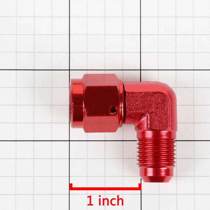 D-Motoring - Fitting Adapter - 90 Degree [Dimension: 3AN-12AN] - 6