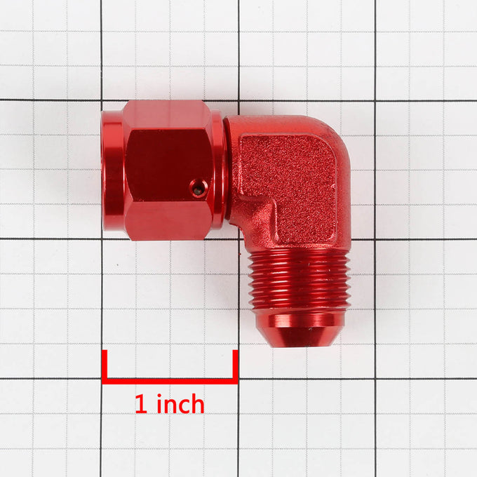 D-Motoring - Fitting Adapter - 90 Degree [Dimension: 3AN-12AN] - 7