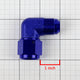D-Motoring - Fitting Adapter - 90 Degree [Dimension: 3AN-12AN] - 14