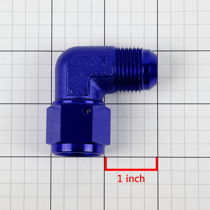 D-Motoring - Fitting Adapter - 90 Degree [Dimension: 3AN-12AN] - 14