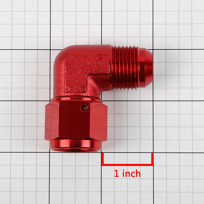 D-Motoring - Fitting Adapter - 90 Degree [Dimension: 3AN-12AN] - 8