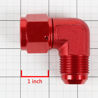 D-Motoring - Fitting Adapter - 90 Degree [Dimension: 3AN-12AN] - 9