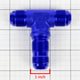 D-Motoring - Tee Style Fitting Adapter - 90 Degree [Dimension: 3AN-12AN] - 14