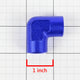 D-Motoring - Fitting Adapter - 90 Degree [Dimension: 2AN-8AN] - 9