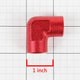 D-Motoring - Fitting Adapter - 90 Degree [Dimension: 2AN-8AN] - 6