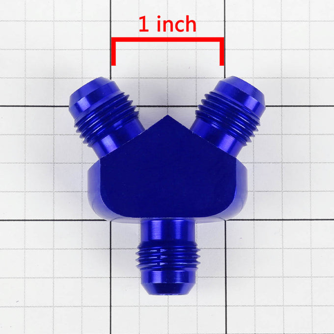 D-Motoring - Fitting Adapter - 45 Degree [Dimension: 6AN/6AN-12AN/12AN] - 9