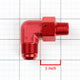 D-Motoring - Fitting Adapter - 90 Degree [Dimension: 10AN/6AN-12AN/8AN] - 1