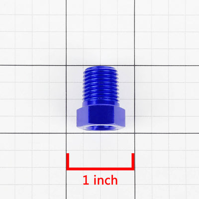 D-Motoring - Fitting Adapter - Nut to Male Adapter [Dimension: 4AN/2AN-16AN/12AN] - 14