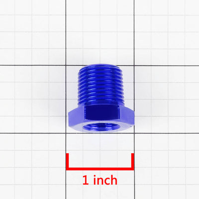 D-Motoring - Fitting Adapter - Nut to Male Adapter [Dimension: 4AN/2AN-16AN/12AN] - 15
