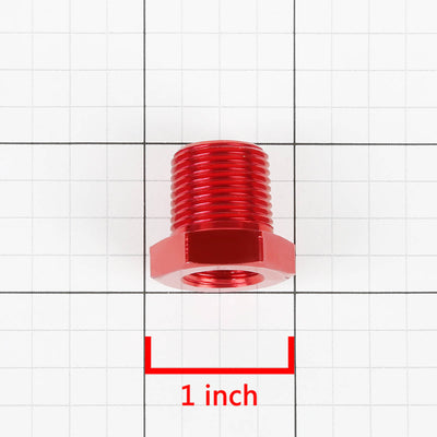 D-Motoring - Fitting Adapter - Nut to Male Adapter [Dimension: 4AN/2AN-16AN/12AN] - 6