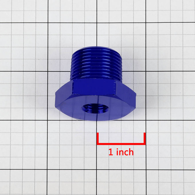 D-Motoring - Fitting Adapter - Nut to Male Adapter [Dimension: 4AN/2AN-16AN/12AN] - 16