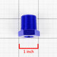 1/8 in. NPT Female to 1/2 in. NPT Male Reducer Fitting Adapter - Aluminum