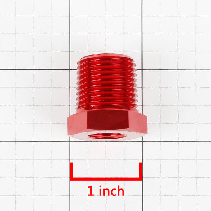 D-Motoring - Fitting Adapter - Nut to Male Adapter [Dimension: 4AN/2AN-16AN/12AN] - 10