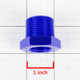 1/8 in. NPT Female to 1/2 in. NPT Male Reducer Fitting Adapter - Aluminum