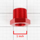 D-Motoring - Fitting Adapter - Nut to Male Adapter [Dimension: 4AN/2AN-16AN/12AN] - 11