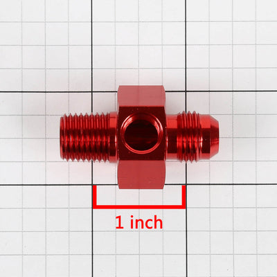 D-Motoring - Fitting Adapter - 1/8 NPT Weld-on Adapter [Dimension: 6AN/4AN-8AN/8AN] - 11