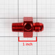 D-Motoring - Fitting Adapter - 1/8 NPT Weld-on Adapter [Dimension: 6AN/4AN-8AN/8AN] - 11