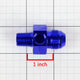 D-Motoring - Fitting Adapter - 1/8 NPT Weld-on Adapter [Dimension: 6AN/4AN-8AN/8AN] - 7