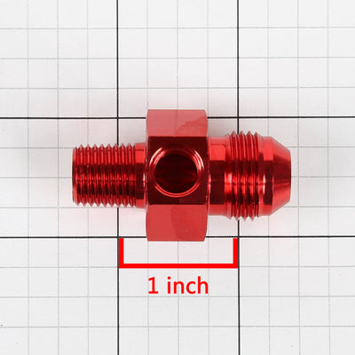 D-Motoring - Fitting Adapter - 1/8 NPT Weld-on Adapter [Dimension: 6AN/4AN-8AN/8AN] - 12