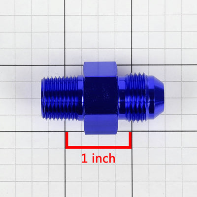 D-Motoring - Fitting Adapter - 1/8 NPT Weld-on Adapter [Dimension: 6AN/4AN-8AN/8AN] - 8