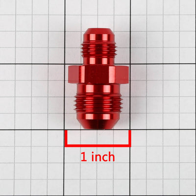 AN3 Male Flare to AN4 Reducer Fitting Adapter - Aluminum