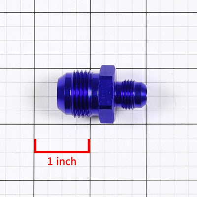 AN3 Male Flare to AN4 Reducer Fitting Adapter - Aluminum
