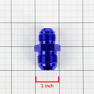 AN3 Male Flare to AN4 Reducer Fitting Adapter - Aluminum