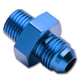D-Motoring - Fitting Adapter - Straight - 6AN - 1/4-18 NPT - 2