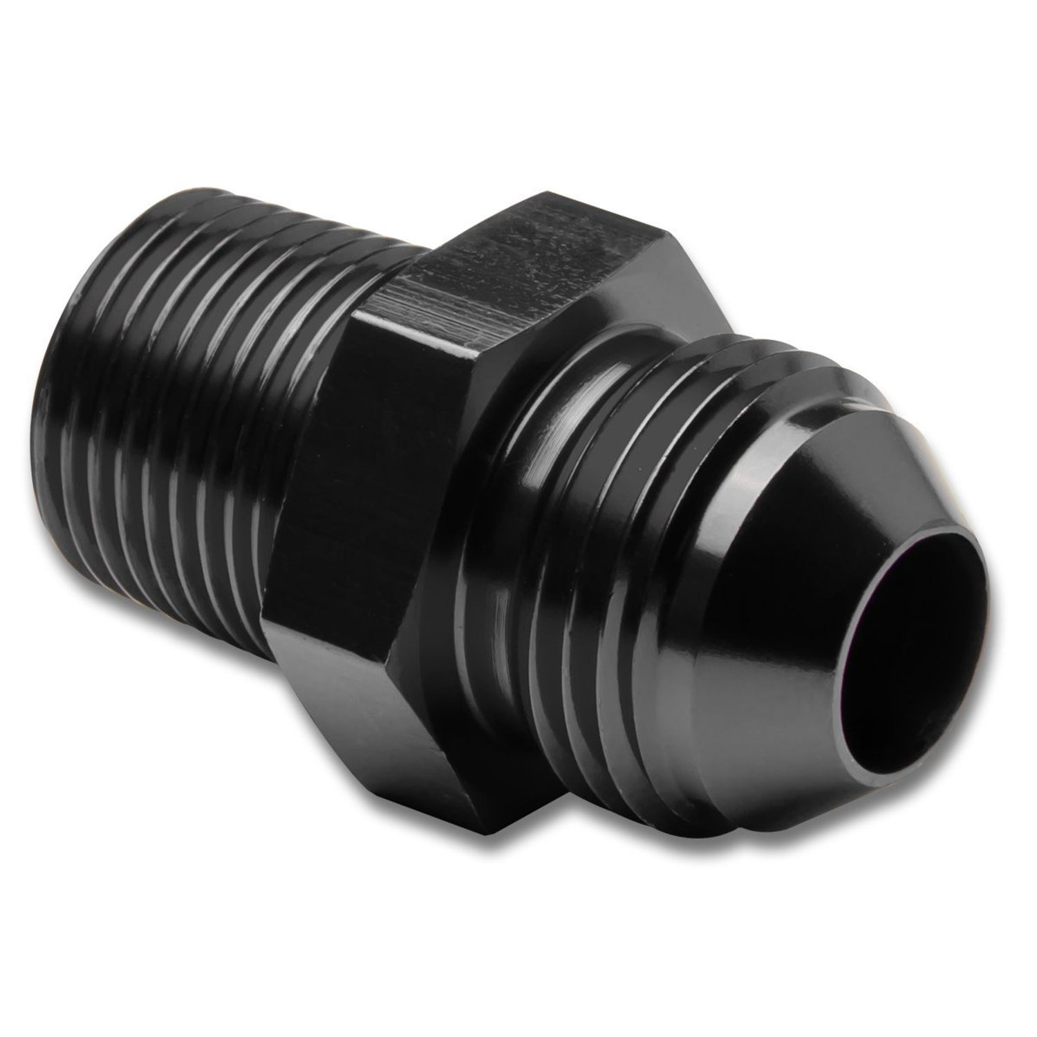 D-Motoring - Fitting Adapter - Straight - 8AN - 3/8-18 UNF - 1