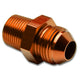 D-Motoring - Fitting Adapter - Straight - 8AN - 3/8-18 UNF - 4