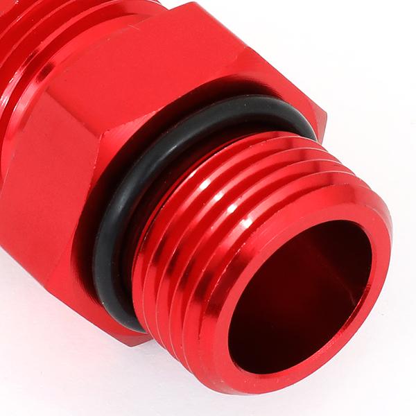 D-Motoring - Fitting Adapter - An8 - 8An - M18*1.5 - Oil/Fuel Line Hose/Gause Male/Female Union - Aluminum - 2