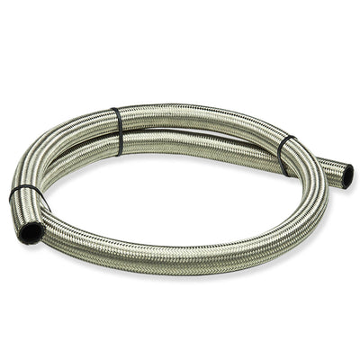 1 Feet AN10 Braided Oil/Gas/Fuel Line - Stainless Steel