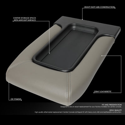 D-Motoring - 02-07 Cadillac Escalade ESV EXT Chevrolet Avalanche Silverado Suburban Center Console Lid - 2